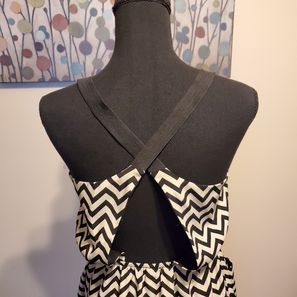 Windsor Zigzag Patterned Dress - image 3
